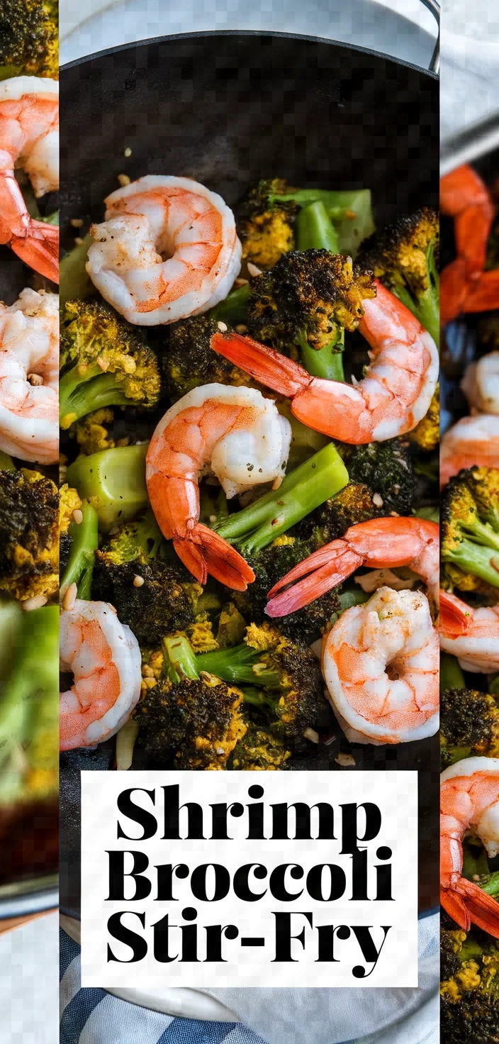 A photo of Stir Fried Shrimp And Broccoli Recipe