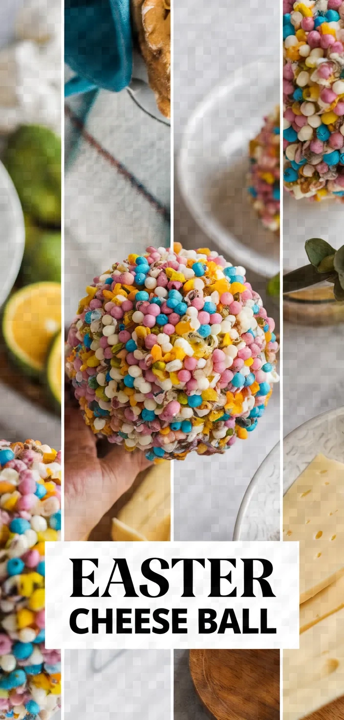 A photo of Super Easy Easter Cheese Ball Recipe