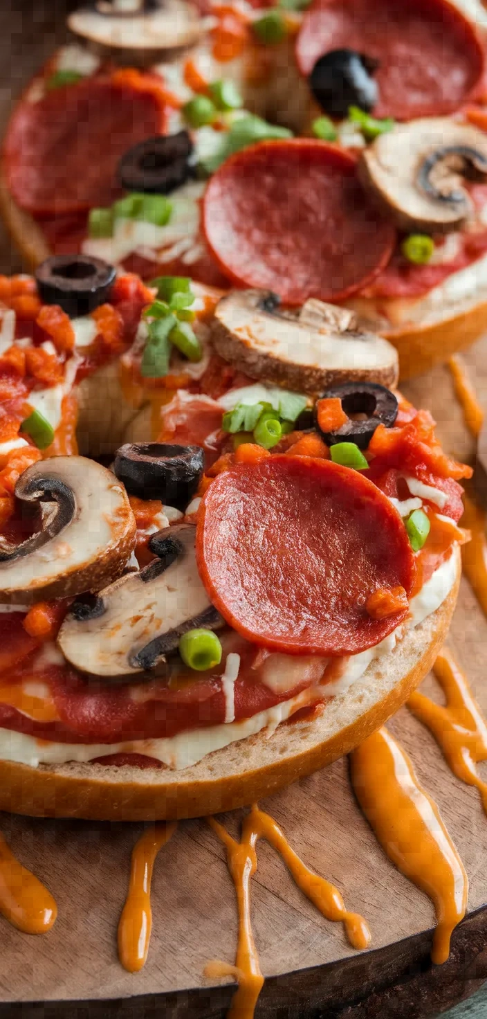 Easy Homemade Pizza Bagels Recipe