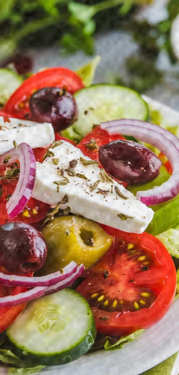Ingredients photo for Classic Greek Salad Recipe