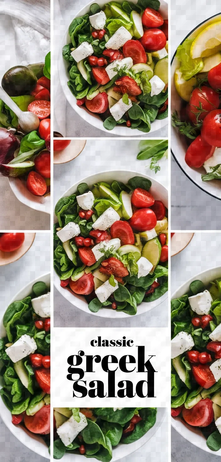 A photo of Classic Greek Salad Recipe