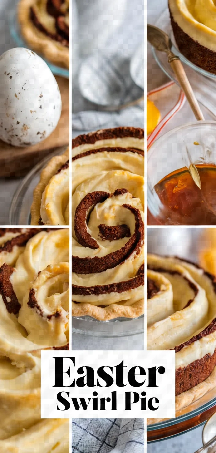 A photo of Easter Swirl Pie Recipe