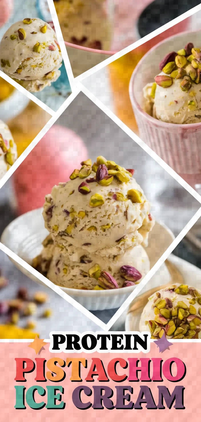 A photo of High Protein Pistachio Ice Cream Recipe