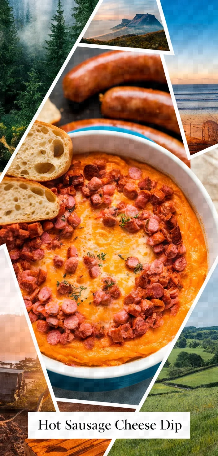 A photo of Hot Sausage Beer Cheese Dip 2 Recipe