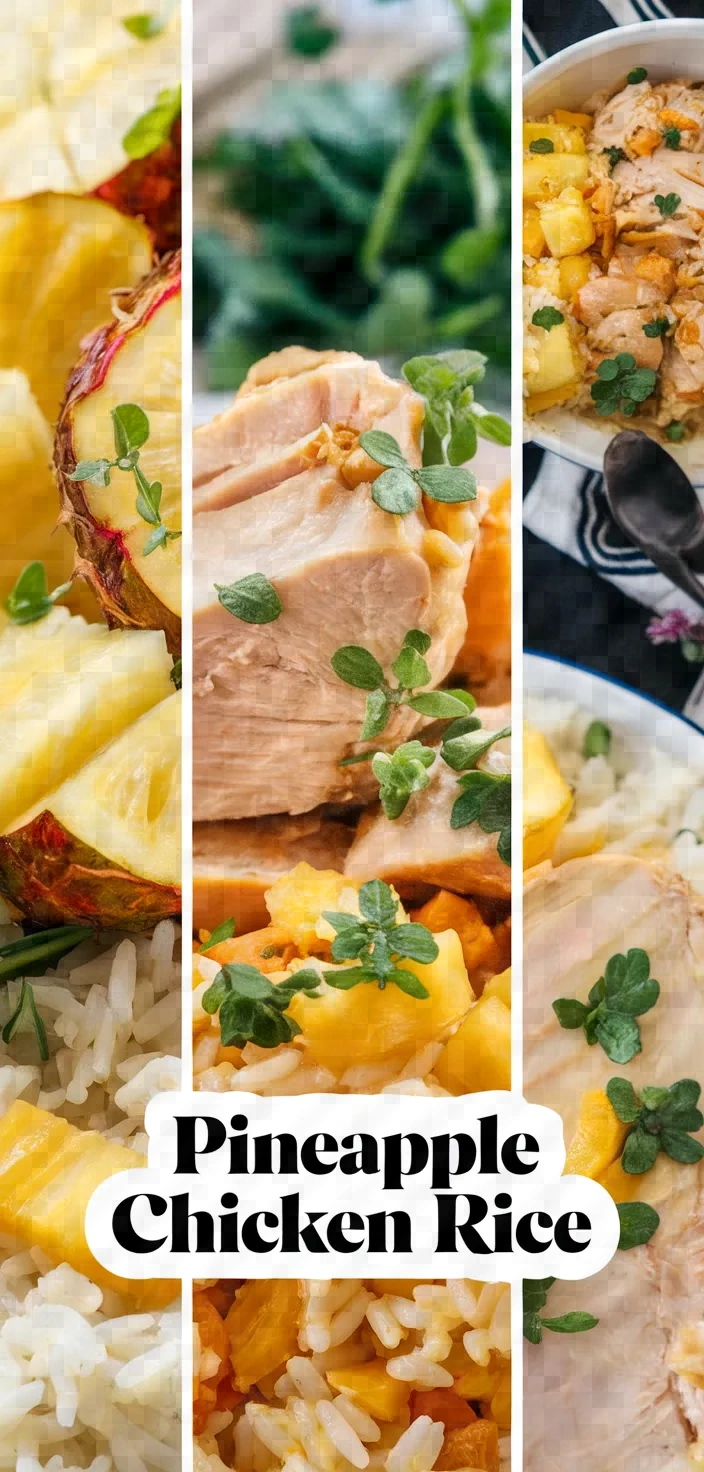 A photo of Pineapple Chicken And Rice 2 Recipe